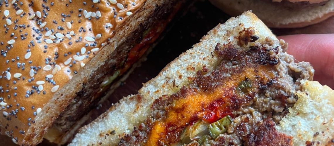 Stuffed hamburger